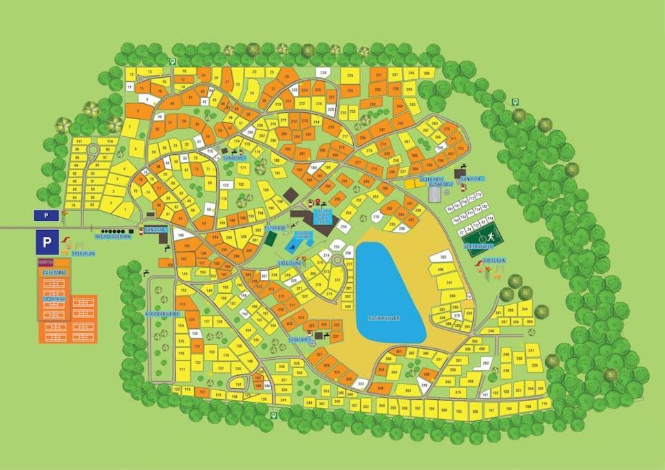 3 Bedroom Chalet On Camping Gt Balen מראה חיצוני תמונה